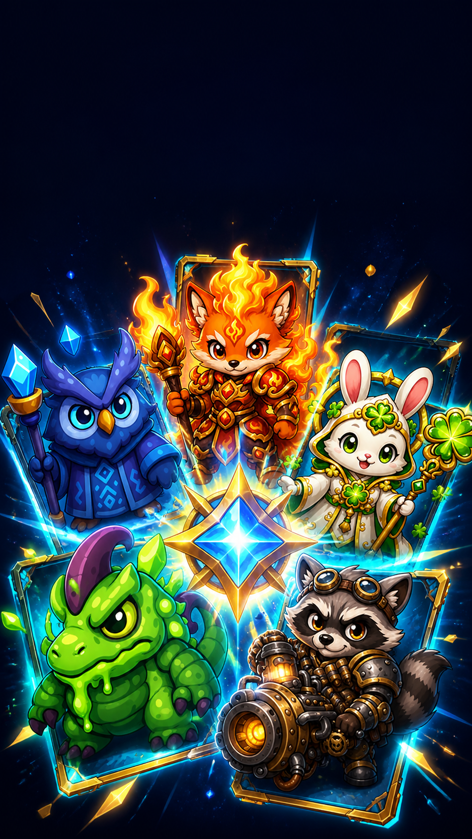 Starvoxel: Defender collection store artwork